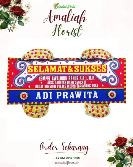 Papan Bunga Ucapan Selamat Kasihan